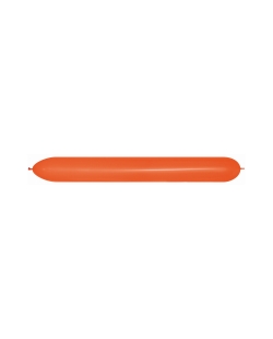 Globo Latex Link-O-Loon Sempertex Fashion Solido Naranja 15cm X 150cm