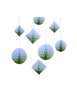 Telon Fondo Sage Dip Dye Honeycombs ***OFERTA DTO NO ACUMULABLE