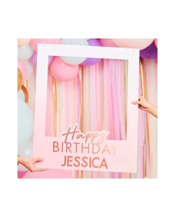Marco Foto Personalizable Happy Bday 72X60cm ***OFERTA DTO NO ACUMULABLE