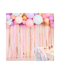 Cortina Tiras Pastel Y Globos Latex ***OFERTA DTO NO ACUMULABLE