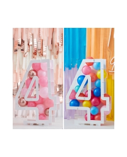 Estructura Numero 4 81X58X14cm ***OFERTA DTO NO ACUMULABLE