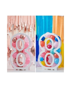 Estructura Numero 8 81X58X14cm ***OFERTA DTO NO ACUMULABLE