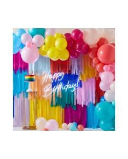 Deco Y Arco Globo Pared Mezclarlo Diy Papel Color Multiple/Latex/Plastico 139 Piezas ***OFERTA DTO NO ACUMULABLE