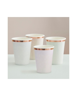 Vasos Papel Acuarela Pastel 266ml ***OFERTA DTO NO ACUMULABLE
