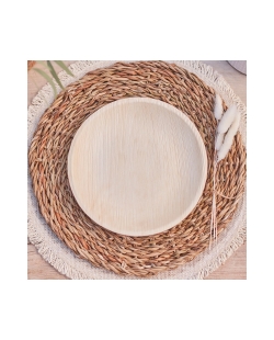 Platos Papel Hoja De Palma Eco ***OFERTA DTO NO ACUMULABLE