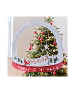 Marco Foto Bola Navidad Personalizable 70X70cm ***OFERTA DTO NO ACUMULABLE