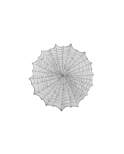 Mantel Telaraña 124cm ***OFERTA DTO NO ACUMULABLE