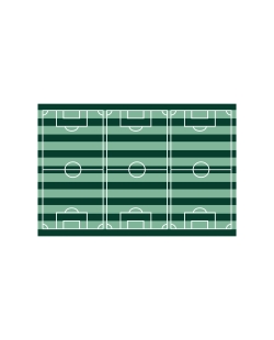 Mantel Campo Futbol 120X180cm ***OFERTA DTO NO ACUMULABLE