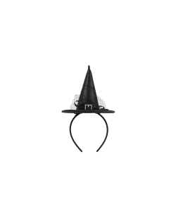 Diadema Sombrero Bruja 17X28cm ***OFERTA DTO NO ACUMULABLE