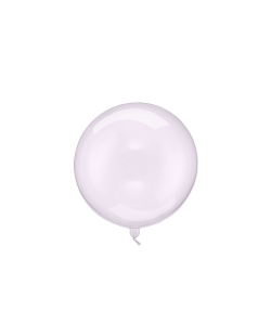 Globo Esfera Morado Transparente 40cm ***OFERTA DTO NO ACUMULABLE