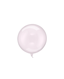 Globo Esfera Rosa Transparente 40cm ***OFERTA DTO NO ACUMULABLE