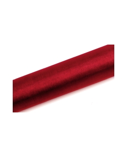 Organza Lisa Rojo 0,16X9M ***OFERTA DTO NO ACUMULABLE