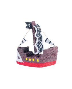 Piñata de Barco Pirata - 40cm de alto 