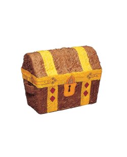 Piñata de Baul de Tesoros - 31cm de alto ***OFERTA DTO NO ACUMULABLE