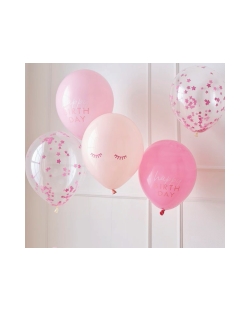 Globos Sesion Belleza H.Bday Y Confeti ***OFERTA DTO NO ACUMULABLE