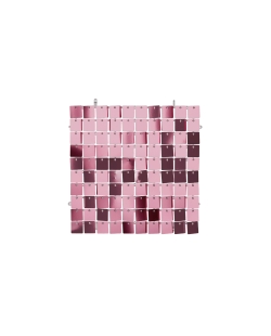 Acc. Fondo Pared Panel 30X30cm Lentejuela Cuadr. Rosa Claro ***OFERTA DTO NO ACUMULABLE