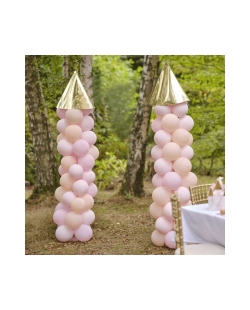 Kit Globos Latex Y Columnas Torreones Princesa ***OFERTA DTO NO ACUMULABLE