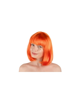 Peluca Cleopatra Naranja ***OFERTA DTO NO ACUMULABLE