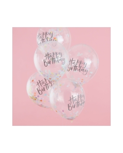 Fiesta Pastel Latex Globos Con Papel Llenado Confeti 30.5 Cm ***OFERTA DTO NO ACUMULABLE