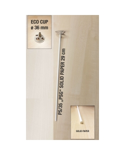 ACC. PALO PAPEL SOLIDO 29cm + COPA 3,6cm DIAMETRO