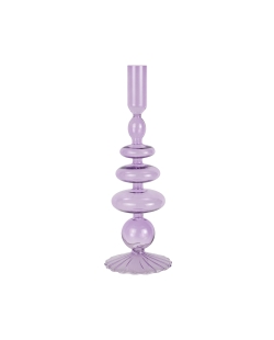 Candelabro Cristal Lila ***OFERTA DTO NO ACUMULABLE