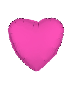 18/43cm Corazon Rosa Neon 