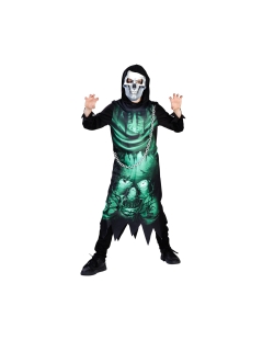 Disfraz Infantil La Muerte Neon Talla 4-6 Años