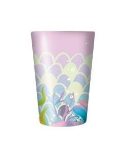 Vasos Plast 430ml Reutilizables Oceano Magico