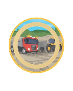 Platos Plastico 21,2cm Reutilizables Construccion