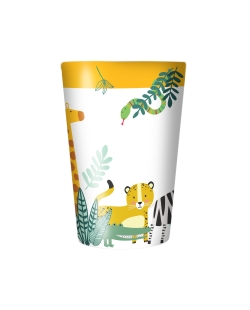 Vasos Plast 430ml Reutilizables Jungla