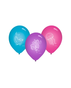 Globo Latex 22,8cm Oceano Magico
