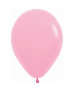 Globo Latex R12 Sempertex Fashion Solido Rosado 30cm En Bolsa De 50 Unidades