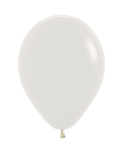 Globo Latex R12 Sempertex Pastel Dusk Crema 30cm En Bolsa De 12 Unidades