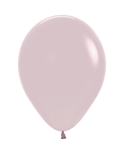 Globo Latex R12 Sempertex Pastel Dusk Rosa 30cm En Bolsa De 50 Unidades