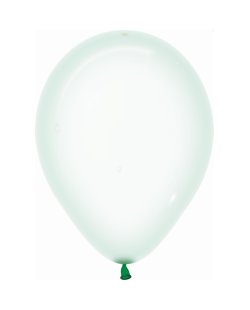 Globo Latex R12 Sempertex Cristal Pastel Verde 30cm