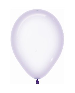 Globo Latex R12 Sempertex Cristal Pastel Lila 30cm