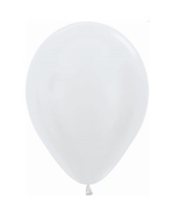 Globo Latex R12 Sempertex Satin Perla 30cm En Bolsa De 12 Unidades