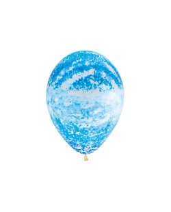 Globo Latex R12 Cristal Graffiti Cielo 30cm***OFERTA DTO NO ACUMULABLE