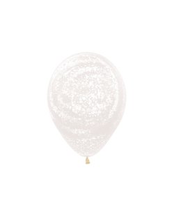 Globo Latex R12 Cristal Graffiti Invierno 30cm***OFERTA DTO NO ACUMULABLE