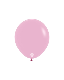 Globo Latex R18 Sempertex Fashion Solido Rosado Dulce 45cm En Bolsa De 15 Unidades