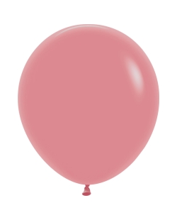 Globo Latex R18 Sempertex Fashion Solido Rosa Palo 45cm En Bolsa De 15 Unidades