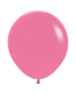 Globo Latex R18 Sempertex Fashion Solido Nuevo Rosa 45cm En Bolsa De 15 Unidades