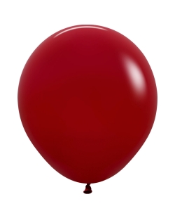 Globo Latex R18 Sempertex Fashion Solido Nuevo Rojo 45cm En Bolsa De 15 Unidades