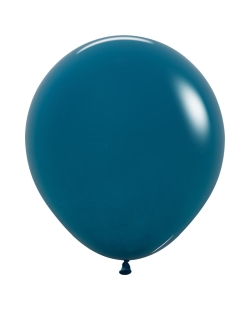 Globo Latex R18 Sempertex Fashion Solido Nuevo Turquesa 45cm En Bolsa De 15 Unidades