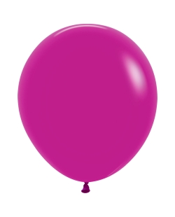 Globo Latex R18 Sempertex Fashion Orquidea Morada 45cm En Bolsa De 15 Unidades