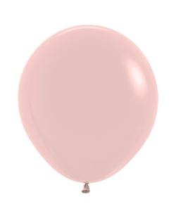 Globo Latex R18 Sempertex Fashion Solido Blush Crema 45cm En Bolsa De 25 Unidades