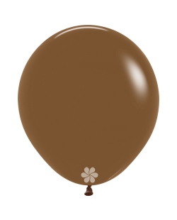 Globo Latex R18 Sempertex Fashion Solido Nuevo Moca 45cm En Bolsa De 15 Unidades