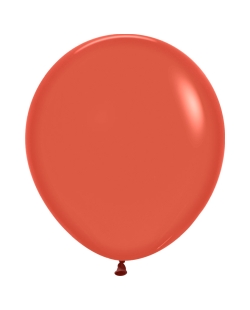 Globo Latex R18 Sempertex Fashion Solido Terracota 45cm En Bolsa De 15 Unidades