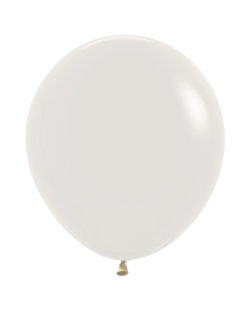 Globo Latex R18 Sempertex Pastel Dusk Crema 45cm En Bolsa De 15 Unidades