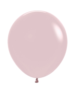 Globo Latex R18 Sempertex Pastel Dusk Rosa Palo 45cm En Bolsa De 15 Unidades